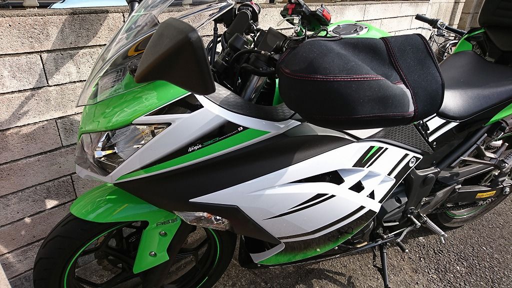 Ninja250にハンドルカバーを着けて防寒対策をしてみた話 ひいろぐ