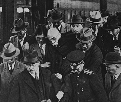 浜口雄幸首相遭難