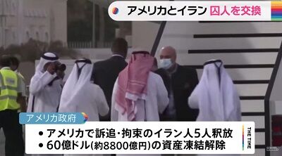 イラン資産凍結解除