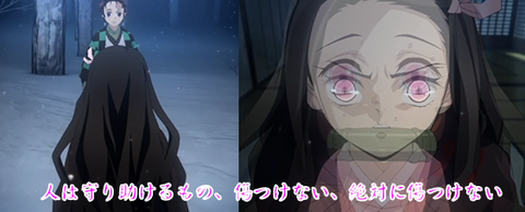 ねずこ傷つけない