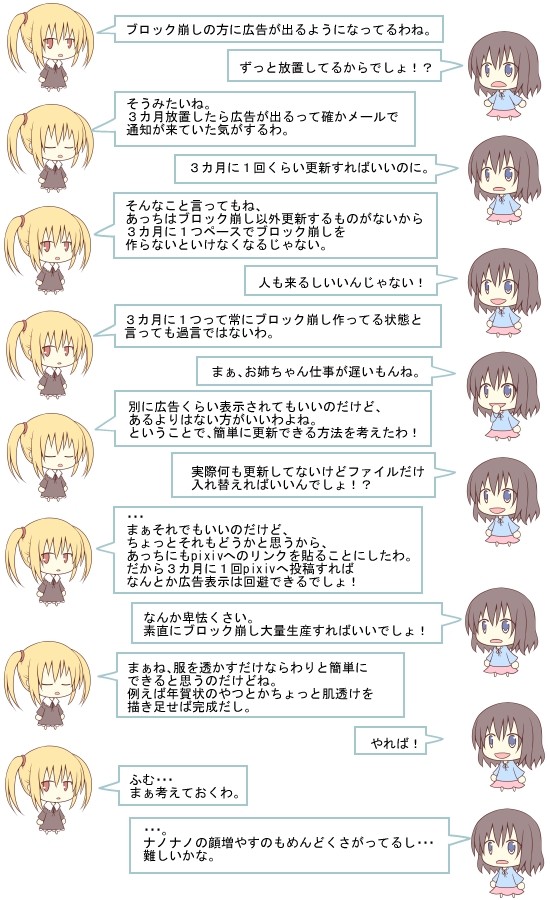 ハナたちの雑談