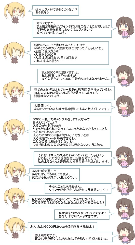 ハナたちの雑談