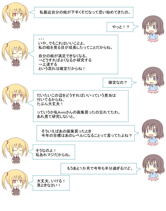 ハナたちの雑談