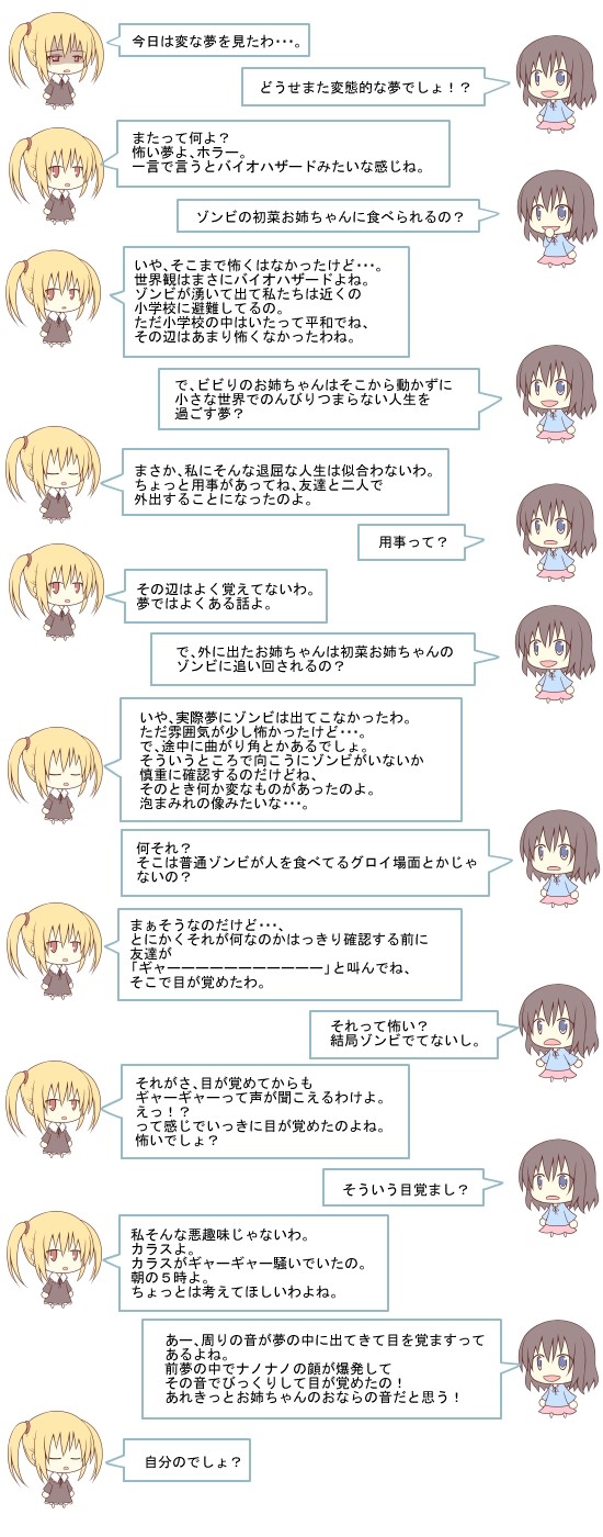 あおいはな ハナたちの雑談