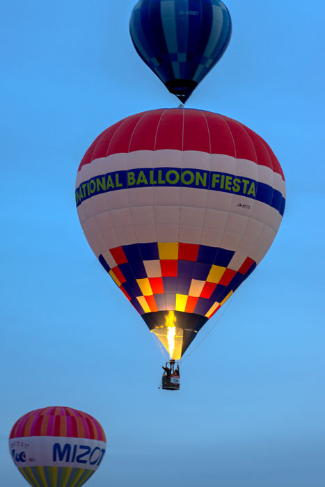 バルーンフェスタ15 風景印 佐賀中央郵便局 ソラシド ソラ