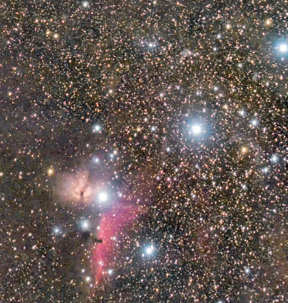 ブギーマン星雲～馬頭星雲 2024-01-11 : 宙が好き