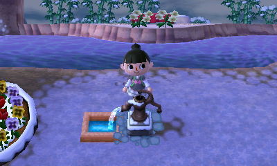 マイデザイン講座 水路のドット画面 デザイン 木の水受け Sorako Design マイデザイン講座 水路のドット画面 デザイン 木の水受け Sorako Design