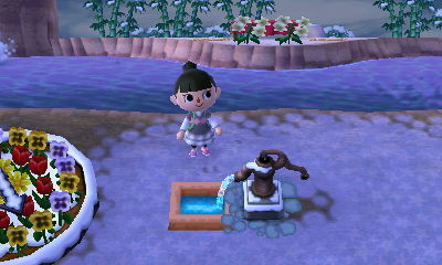 マイデザイン講座 水路のドット画面 デザイン 木の水受け Sorako Design マイデザイン講座 水路のドット画面 デザイン 木の水受け Sorako Design