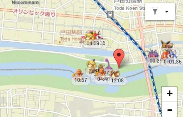 ポケモンgo ヒトカゲの巣を発見 埼玉戸田公園に生息しているらしいぞ ポケモンgo日和 攻略まとめ図鑑 ポケモンgo ヒトカゲの巣を発見 埼玉戸田公園に生息しているらしいぞ ポケモンgo日和 攻略まとめ図鑑