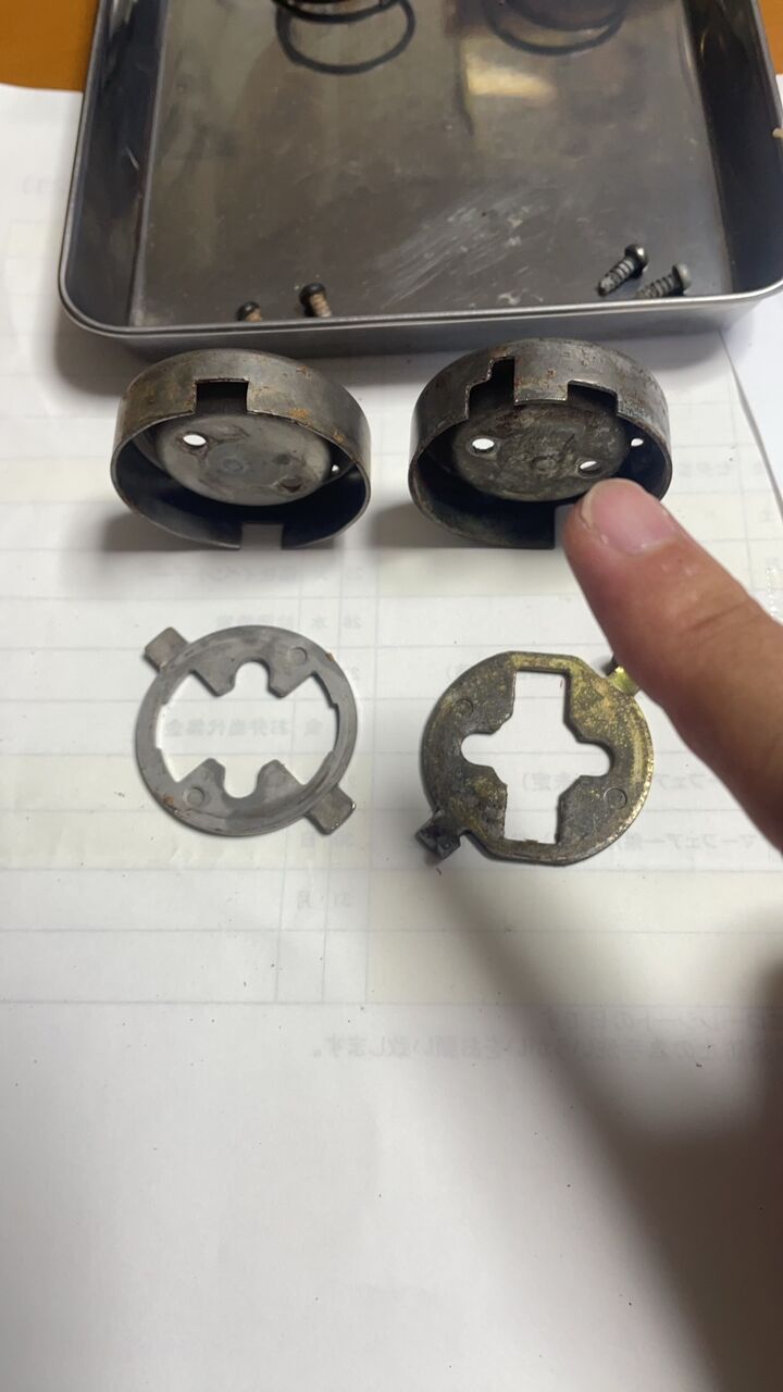 KSR80 キャブとタンクキャップのOH : 空豆ヒロシの小さな幸せ