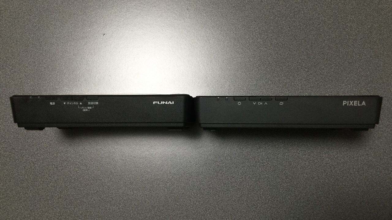 フナイとピクセラの4Kチューナーの中身は別物? : 四畳半の果て フナイとピクセラの4Kチューナーの中身は別物? : 四畳半の果て