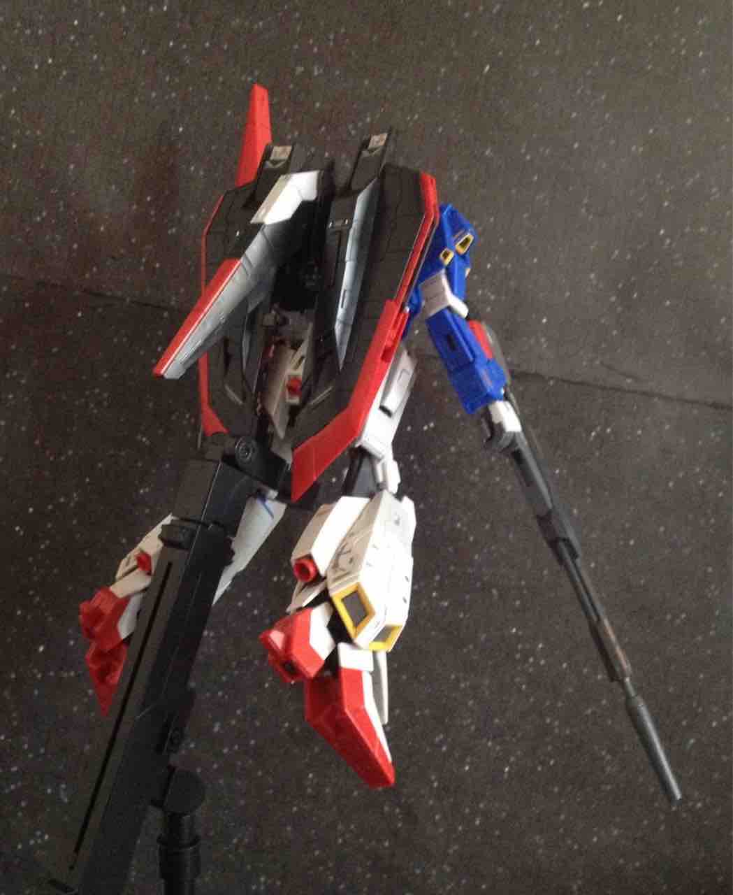 激レア ガンダム プレート？ RG Zガンダム 1/144 scale : 宇宙の足跡