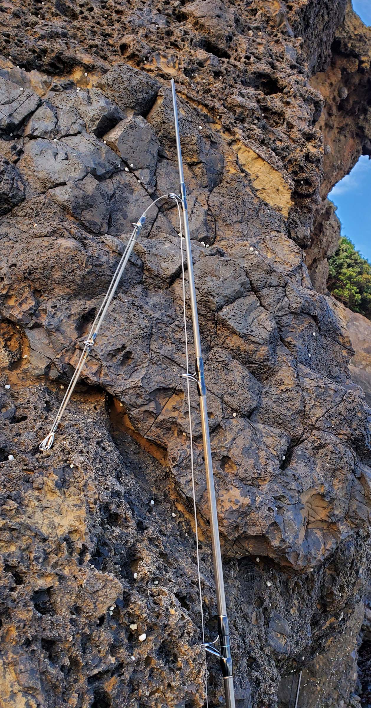 折れたブルースナイパー100MHの修理 : 空の履歴（海の履歴）
