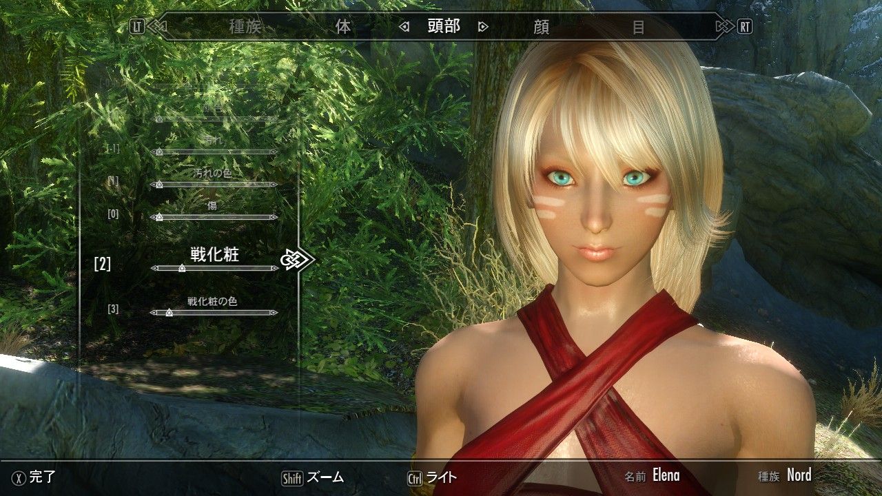 SKYRIMで生きていこう キャラメイク集