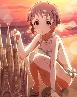 ほのぼの砂遊び 真壁瑞希