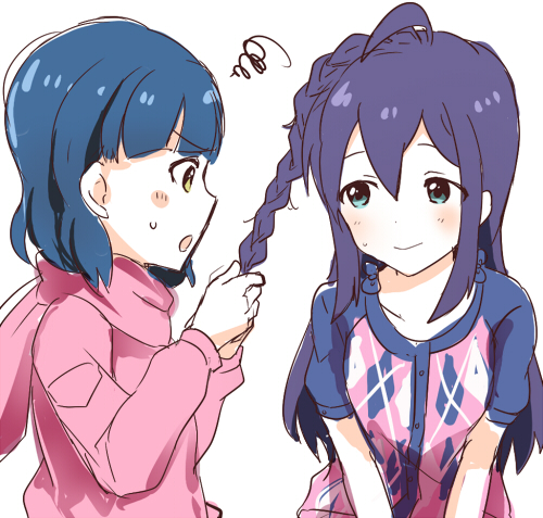 グリマス落書き 百合子と杏奈で私服チェンジ グリマス日和 ミリシタ ミリオンライブ情報まとめ グリマス落書き 百合子と杏奈で私服チェンジ グリマス日和 ミリシタ ミリオンライブ情報まとめ