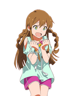 車でお菓子パーティー♪ 箱崎星梨花+海美