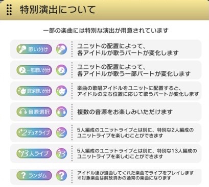 ミリシタ シアターデイズ実装楽曲特殊演出 一覧 グリマス日和 アイドルマスターミリオンライブ情報まとめ