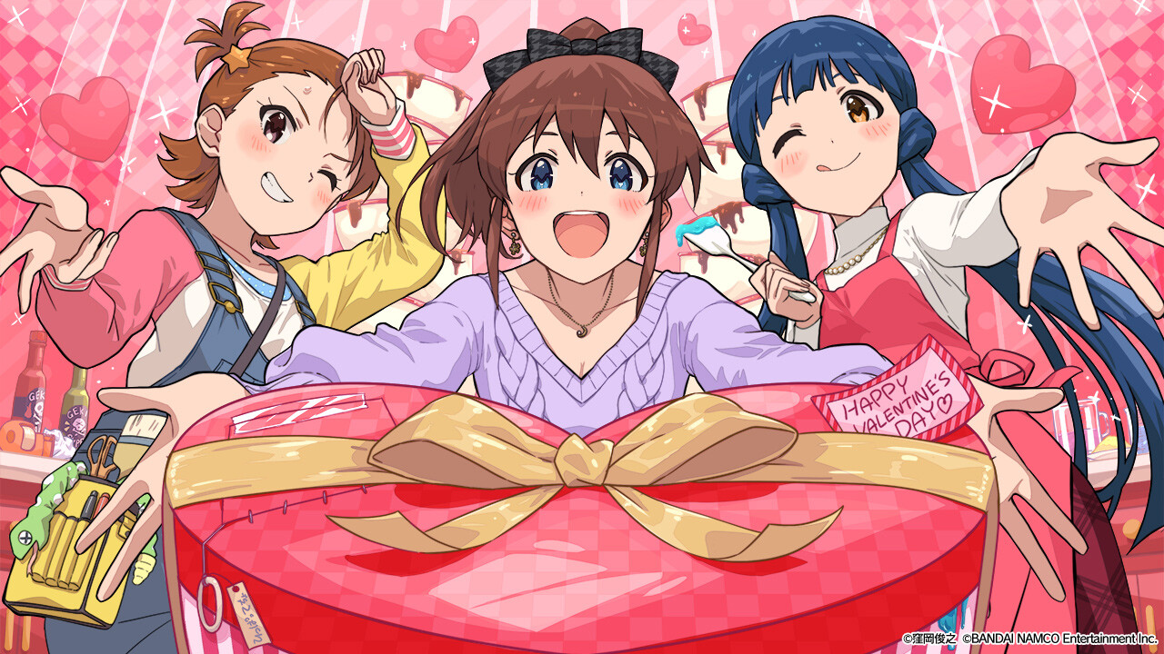 ミリオンライブ ミリオンライブ 9周年 バレンタイン ホワイトデー特別壁紙が配布中 グリマス日和 ミリオンライブ ミリシタ情報まとめ