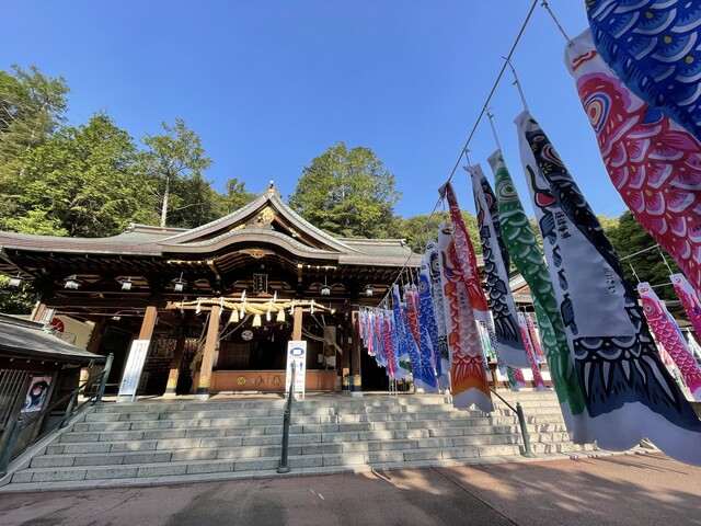 高御位山（標高300m） :  in the air