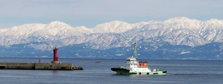 立山連峰三昧 ー① 伏木埠頭・六渡寺・田尻池 : 折おりの記