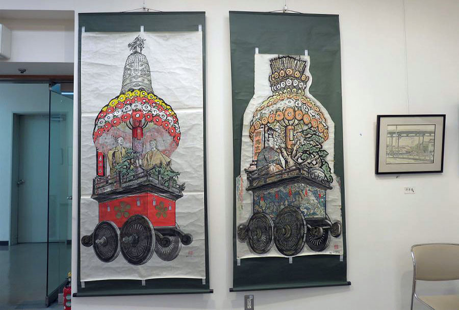 安達 昇遺作展 In 高岡文化ホール 折おりの記