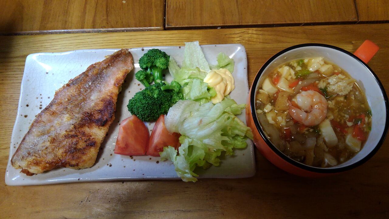 料理 かますの刺身 赤魚のムニエル 豆腐 海老のあんかけ 折おりの記 料理 かますの刺身 赤魚のムニエル 豆腐 海老のあんかけ 折おりの記