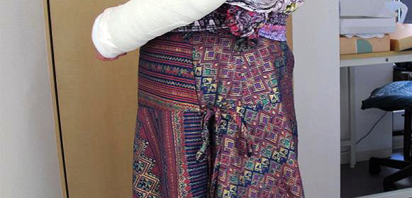 骨折物語 其の3 服装 折おりの記 骨折物語 其の3 服装 折おりの記