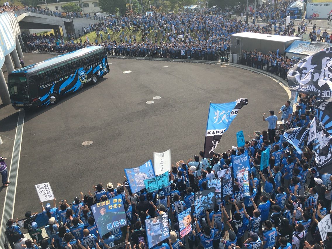 ルヴァンカップ準決勝第2戦 仙台vs川崎 等々力陸上競技場 Sotomayor Blog