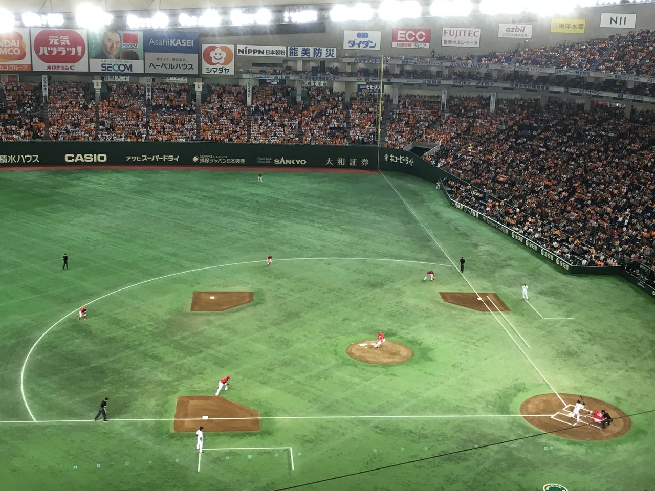 16プロ野球観戦 Vol 2 広島vs巨人 東京ドーム Sotomayor Blog