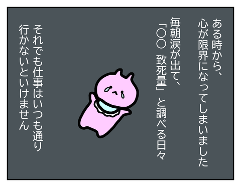 死ぬ方法を検索する日々