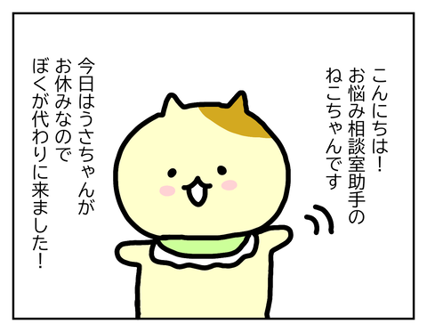 助手のねこちゃん