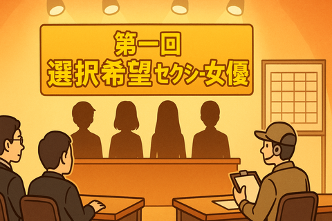 第一回選択希望セクシー女優