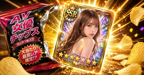 AV女優チップスの最高レアカードw