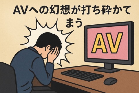 【悲報】おんJ民のAVへの幻想が打ち砕かれてしまうのトップ画像