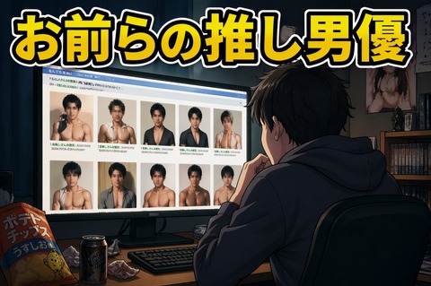 お前らの推しAV男優のトップ画像