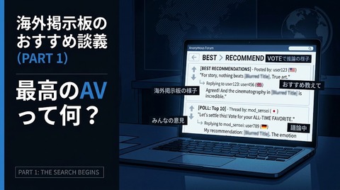 【海外の反応】お前らが今まで見た中で最高のAVって何？ Part1