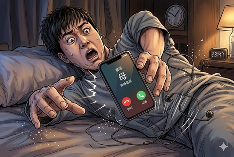 スマホでアダビデ見てるときに限って電話かかってくるのなんなんのトップ画像