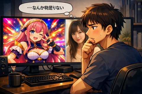 エロアニメ見てると実写のAVが温く感じるんだが…