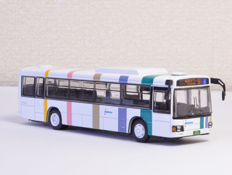 ビスタコーチ 西鉄 NEOPLAN 節約 BUS 希少 ミニカー 日本製 のっぽバス