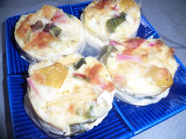 2回目の収穫スイスチャードでキッシュ ツインソウルからの体感 気づき