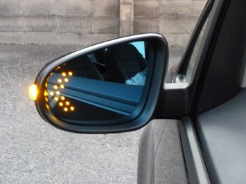 VWトゥーラン ブルーLEDミラー