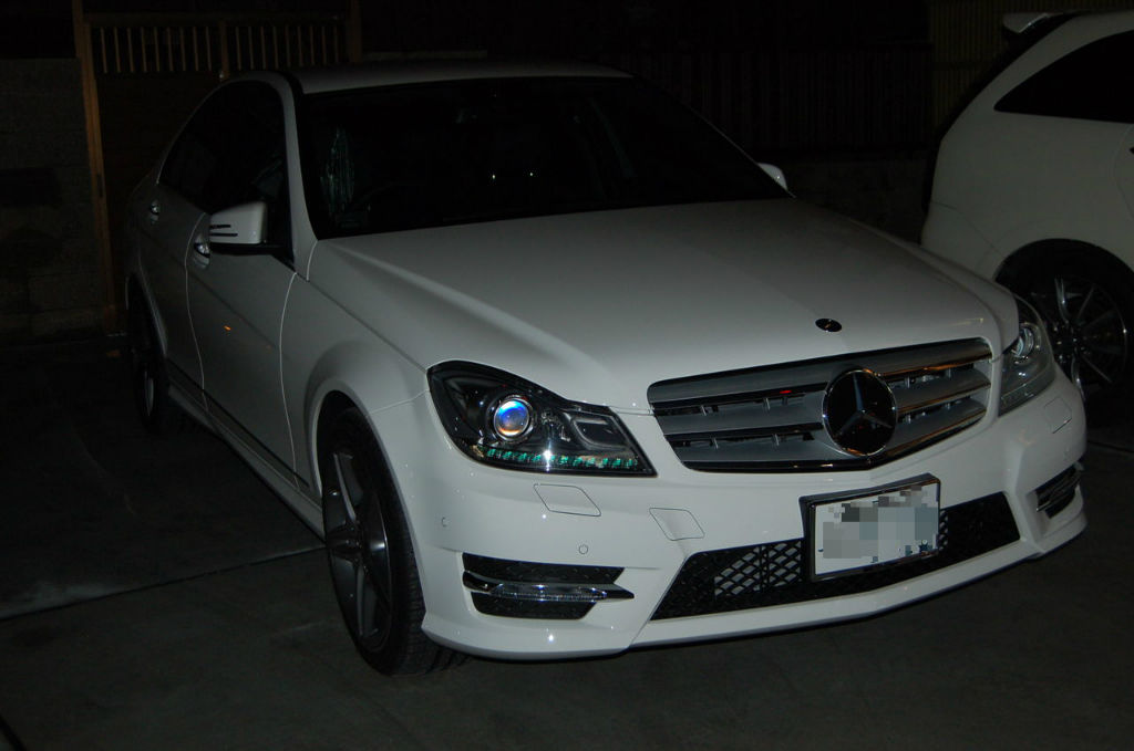 国内在庫 ベンツ W204 Cクラス 後期 バイキセノン プロジェクター ベンツ W204 Cクラス 後期ハロゲン車両専用 HID変換ヘッドランプ