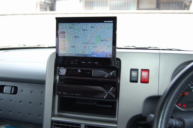 日産キューブにサイバーナビを取付しました。 : カーオーディオ