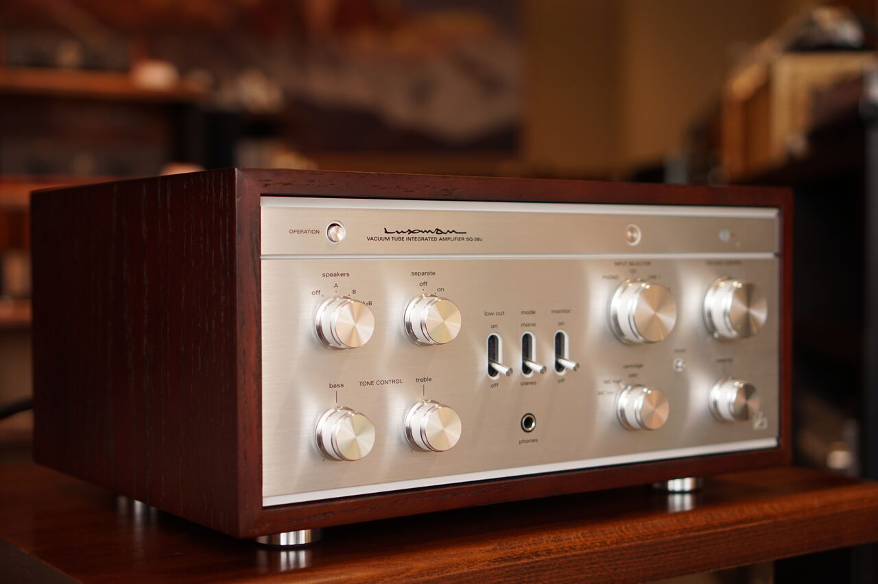 奇跡！フルレストア済美品！LUXMAN高級プリメインアンプL-530 奇跡！フルレストア済美品！LUXMAN高級プリメインアンプL-530 奇跡