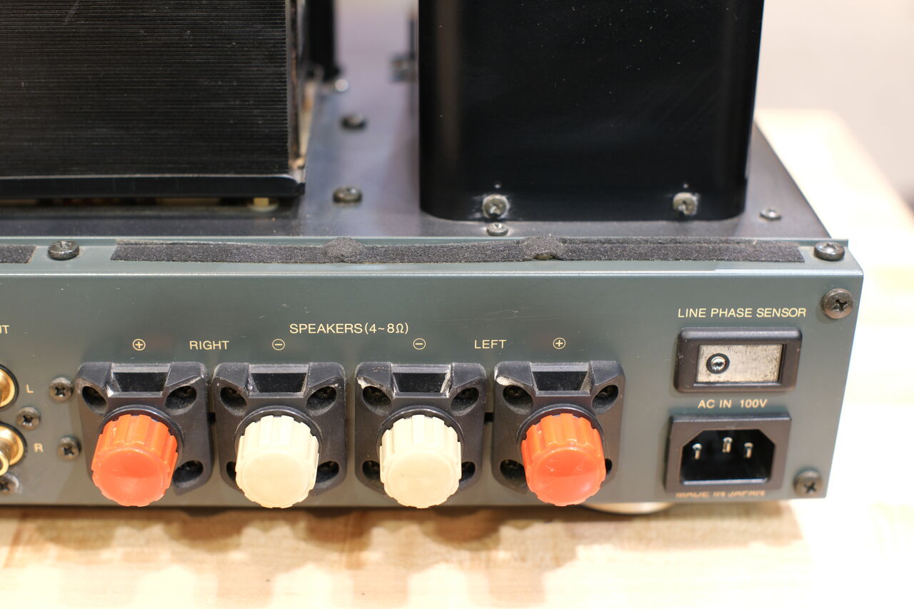 LUXMAN LX38 通電OK 音のバランスが悪いためジャンク出品