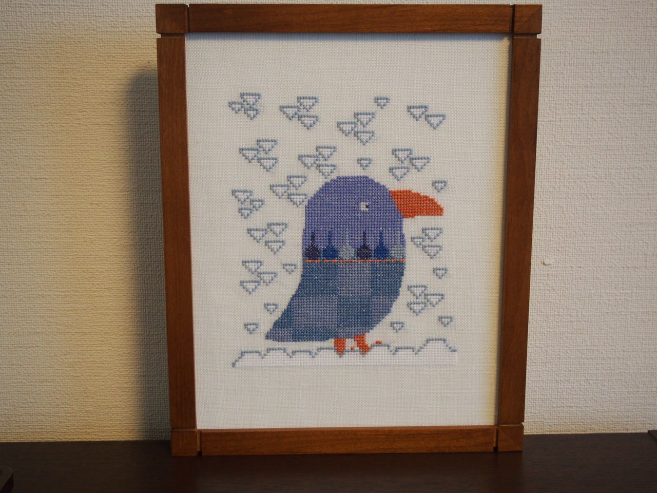 フレメの糸で鳥の刺繍 5羽目 （5） : サウンド オブ クロスステッチ