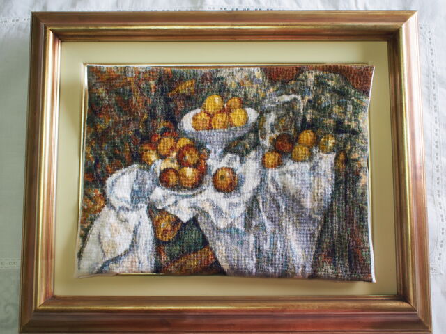 ポール・セザンヌ「りんごとオレンジ」(28)完了 : サウンド オブ ポール・セザンヌ「りんごとオレンジ」(28)完了 : サウンド オブ