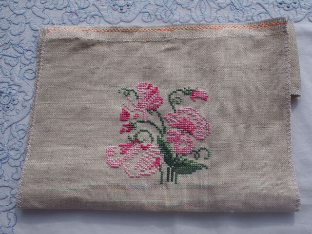 4月の花スイートピー 2 サウンド オブ クロスステッチ