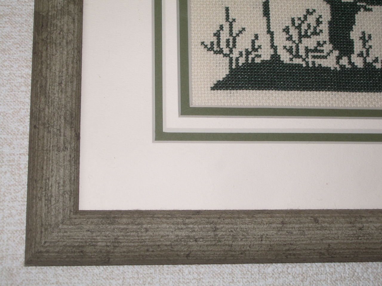 シルエットの刺繍 : サウンド オブ クロスステッチ